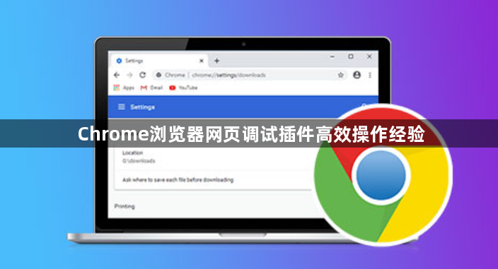 Chrome浏览器网页调试插件高效操作经验1