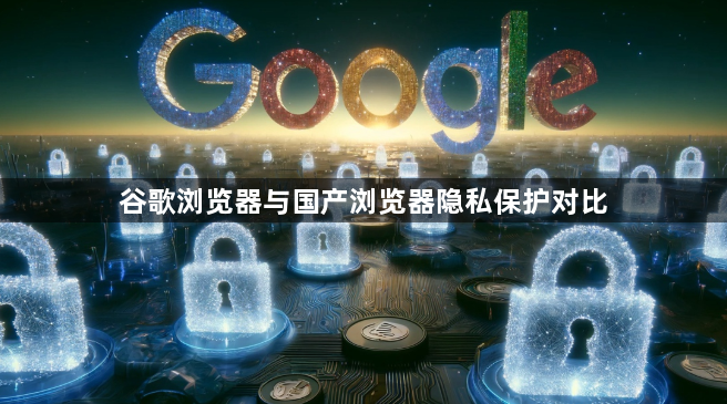 谷歌浏览器与国产浏览器隐私保护对比1
