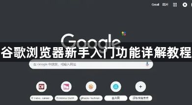 谷歌浏览器新手入门功能详解教程1