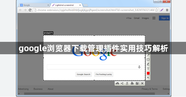 google浏览器下载管理插件实用技巧解析1