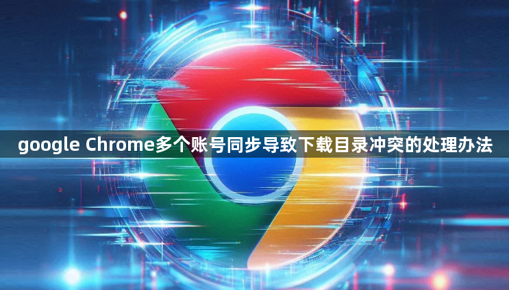 google Chrome多个账号同步导致下载目录冲突的处理办法1