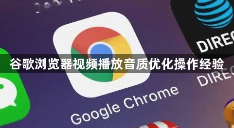 谷歌浏览器视频播放音质优化操作经验1