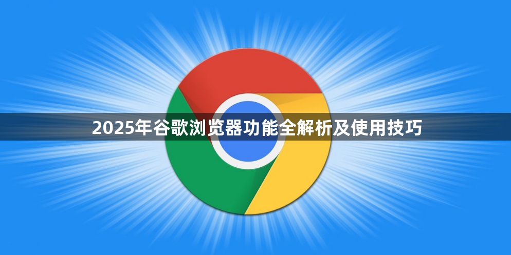 2025年谷歌浏览器功能全解析及使用技巧1